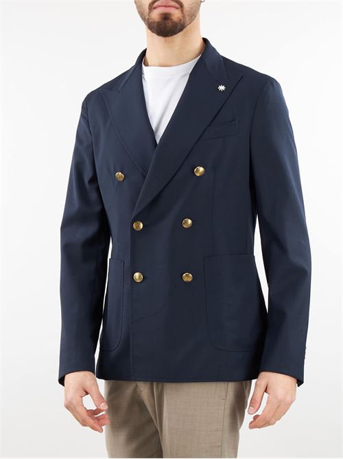 Double breasted jacket with gold buttons Manuel Ritz MANUEL RITZ | Jacket | 3632G2738Y24000089